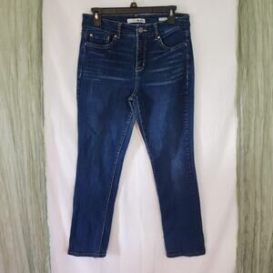 Code Blue Chelsea Classic Straight Stretch Blue Denim Woman's Jeans Size 8